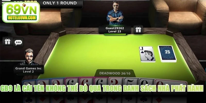 GB9 là cái tên không thể bỏ qua trong danh sách nhà phát hành game